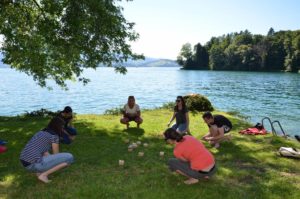 Spiel Olympiade - spielerischer Wettkampf | Trekking Team AG
