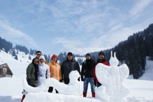 Schneebar & Schneeskulpturen Bau | Trekking Team AG