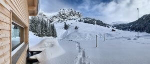 Aussicht Berghaus Pragelblick